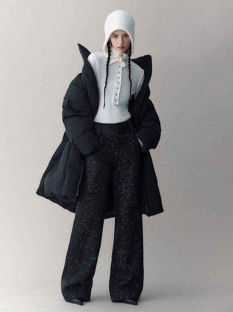 Stardust Extended Wide-Leg Pants