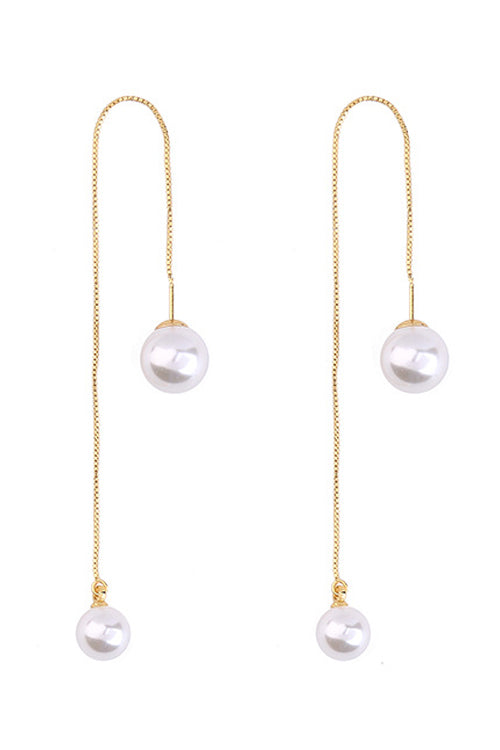 Pearl Pendant Earrings