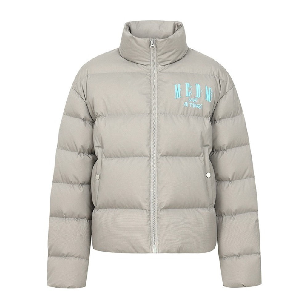 Puffer Jacket With Logo