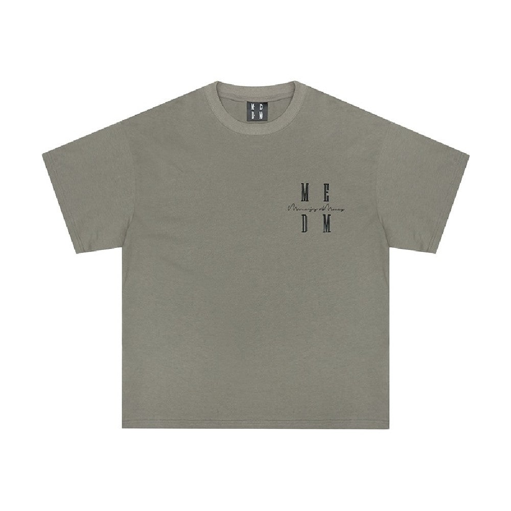 Tee With Embroidered Logo