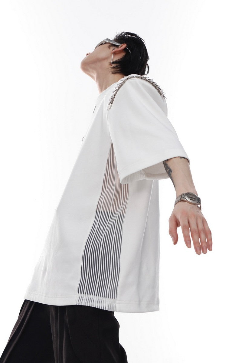 Shoulder Pad Logo T-Shirt