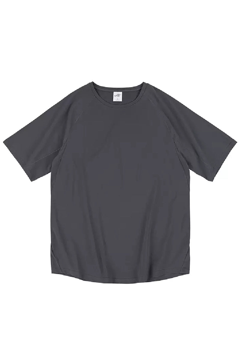 Raglan Sleeve Tee In Lightweight Fabric
