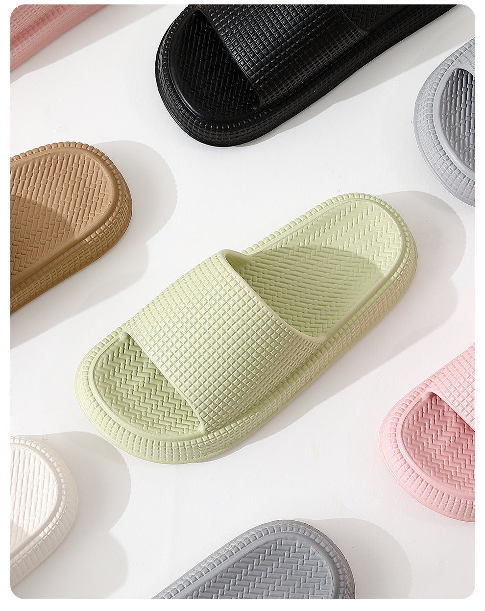 Simple Home Thick Bottom Slippers