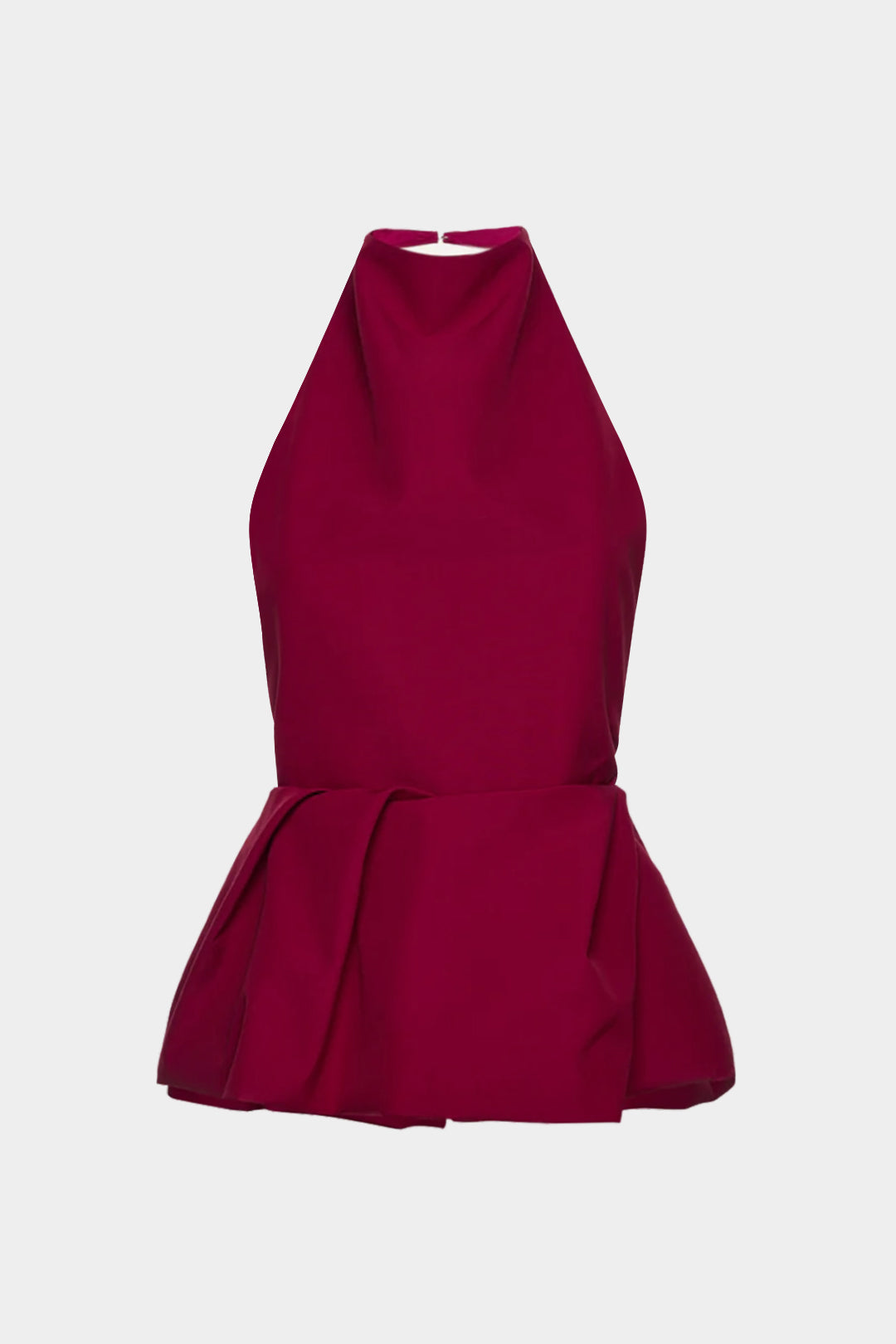 Asymmetrical Ruched Backless Cami Top