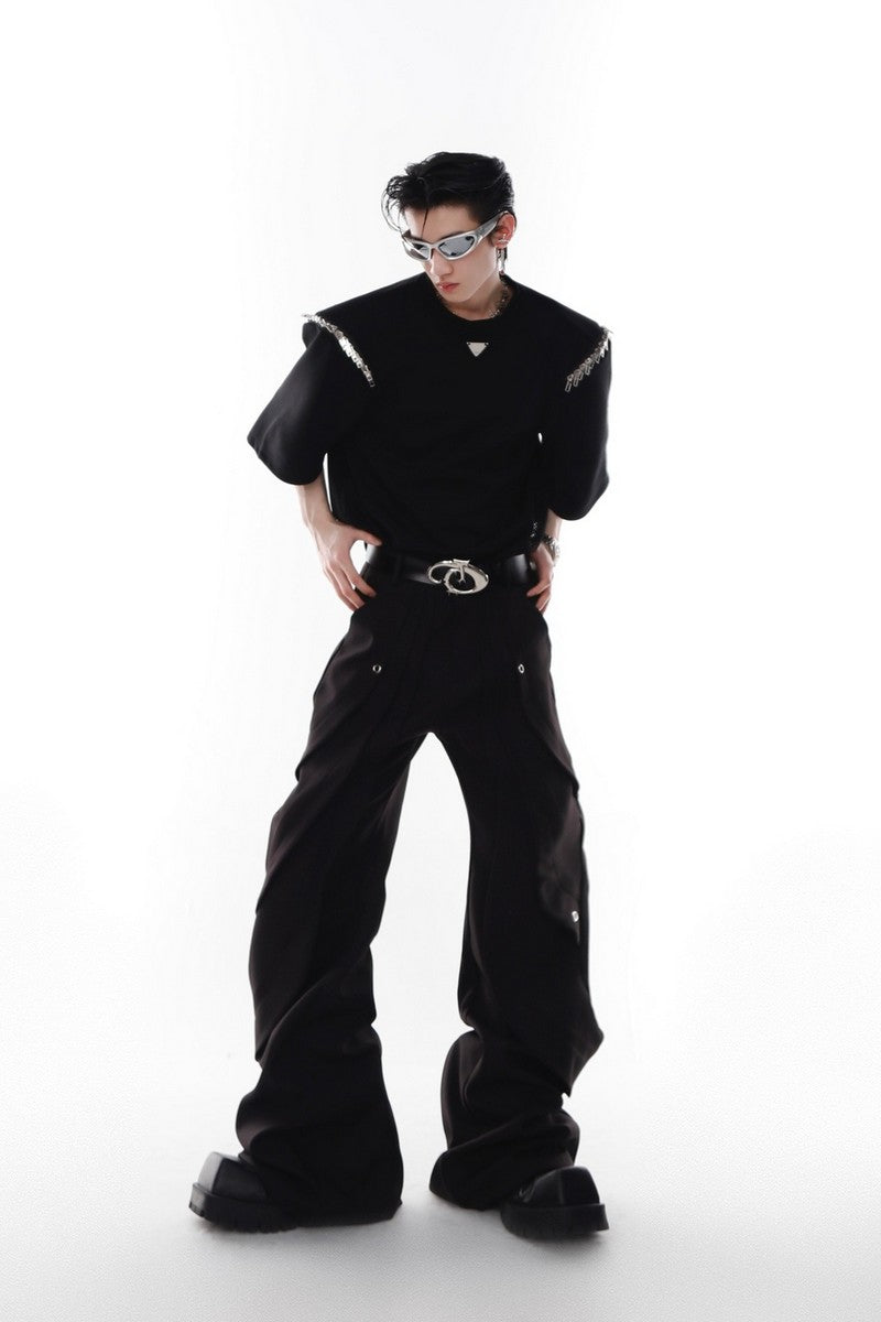 Shoulder Pad Logo T-Shirt