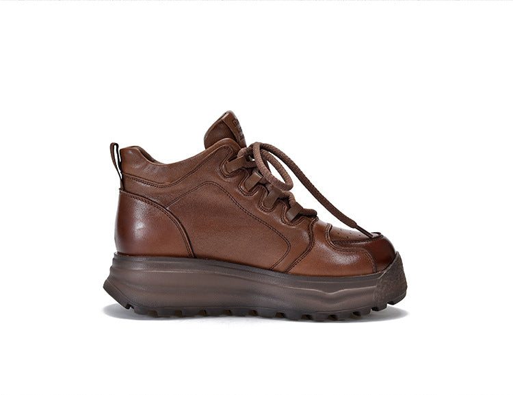 Classic Leather Thick Bottom Martin Boots