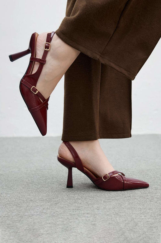 Closed Pointed Toe Heels