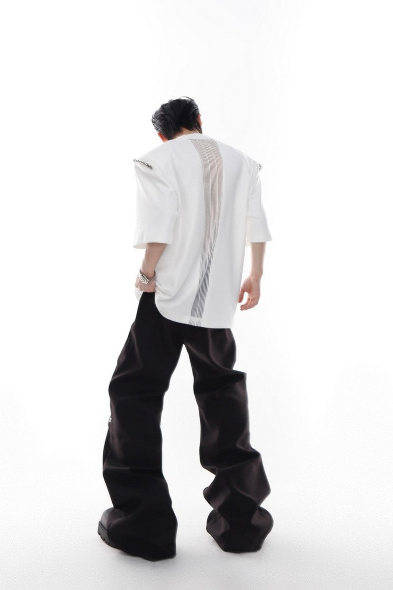 Shoulder Pad Logo T-Shirt