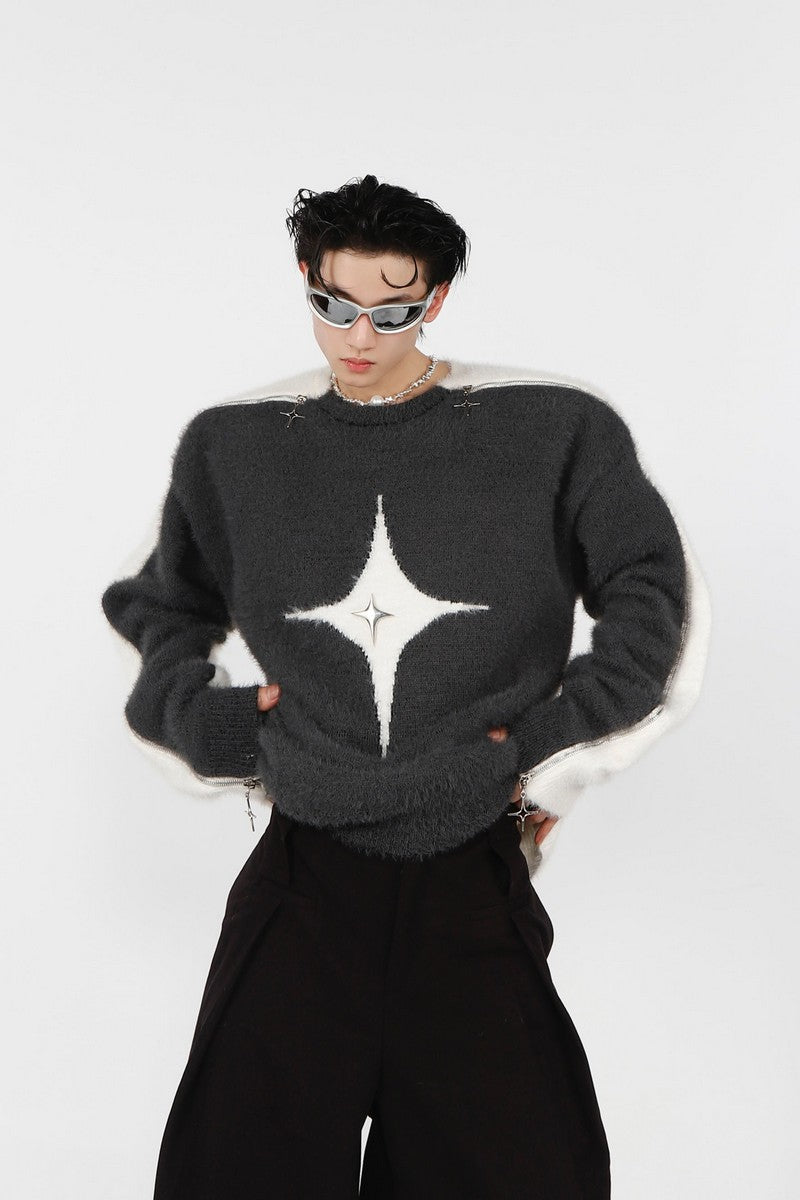 Mohair Sweater With Logo