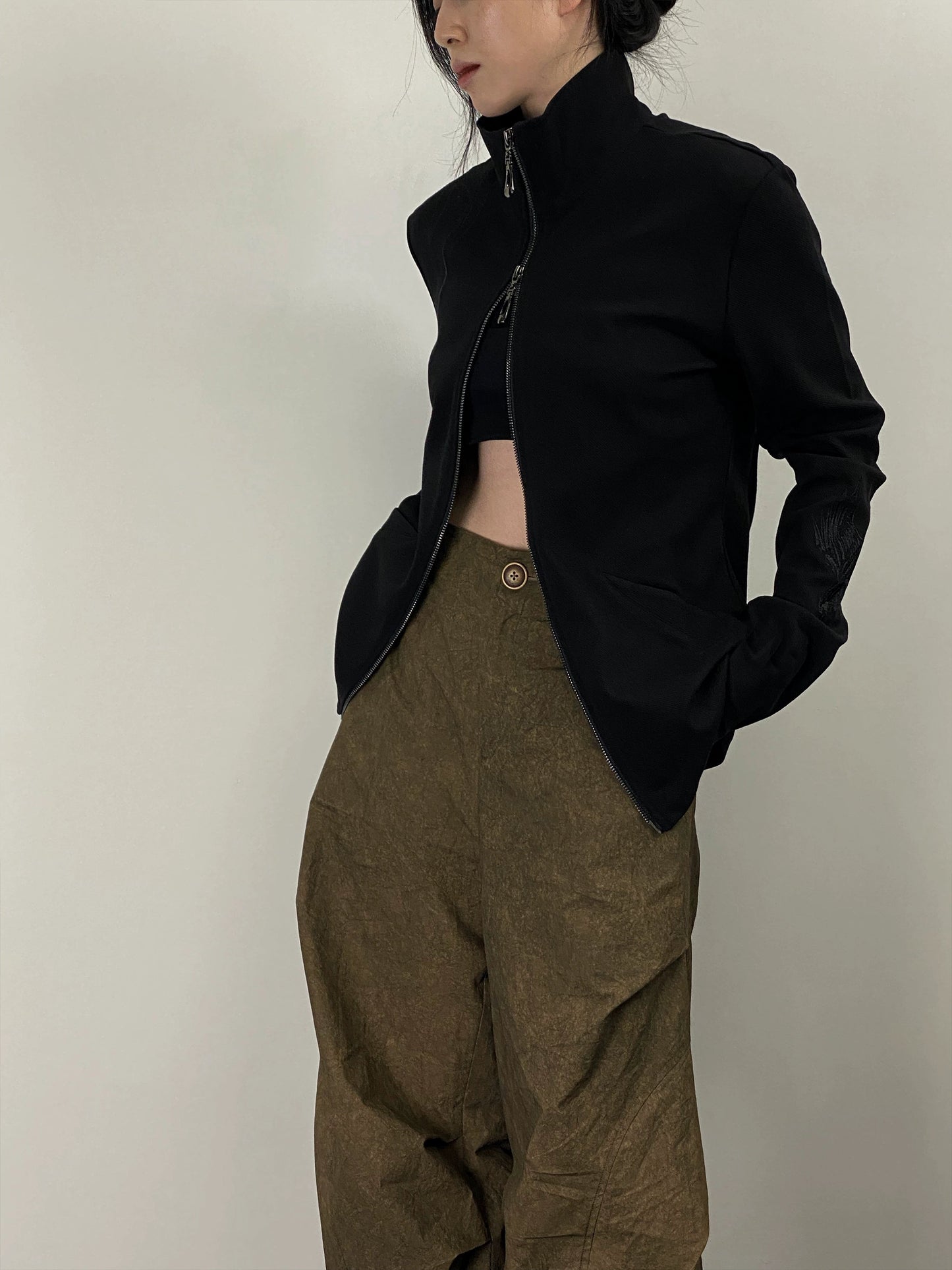 Wide Leg Pants In Classic Vintage Style