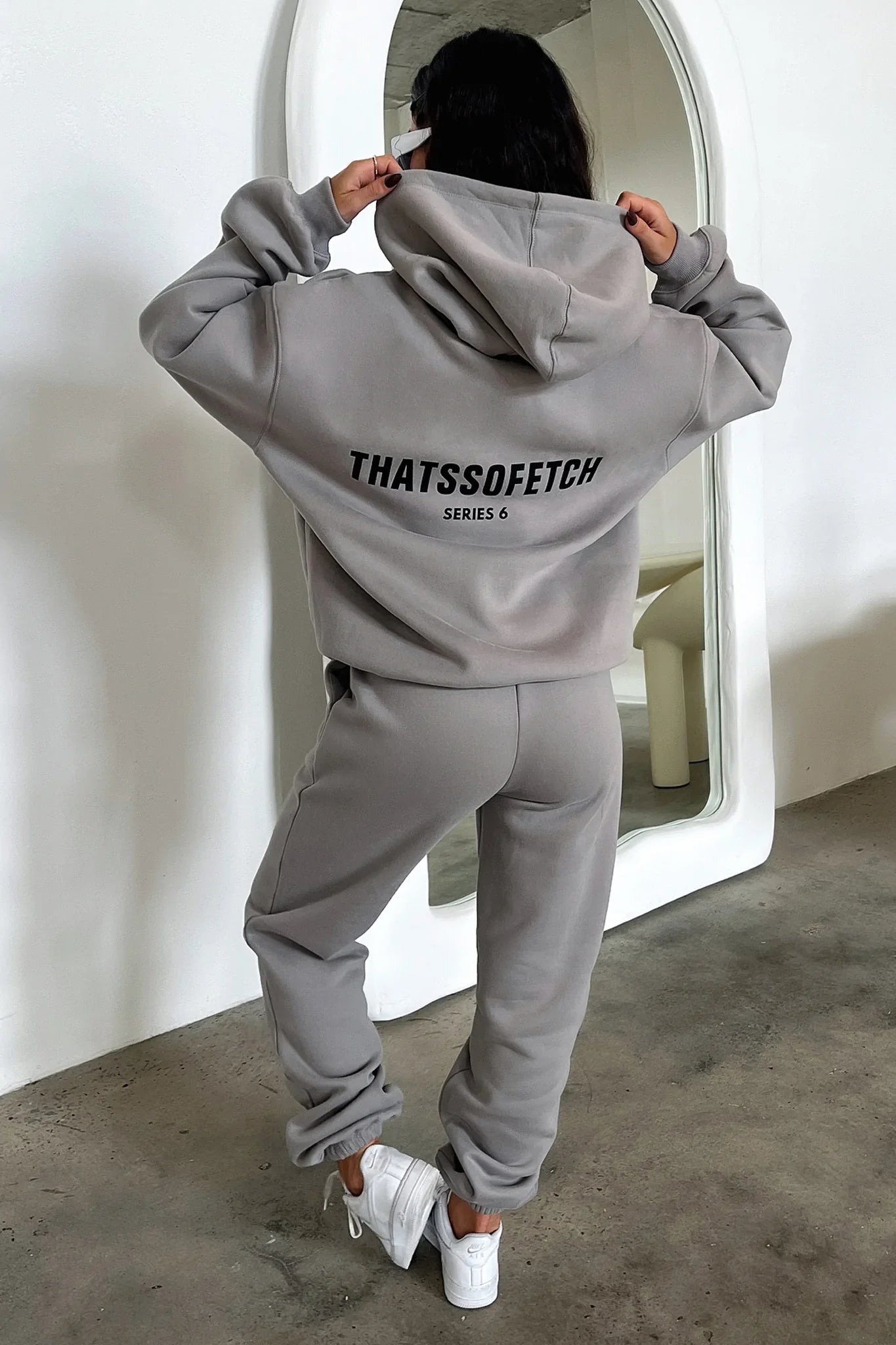 Casual sports suit Series 6 Hoodie - Grey