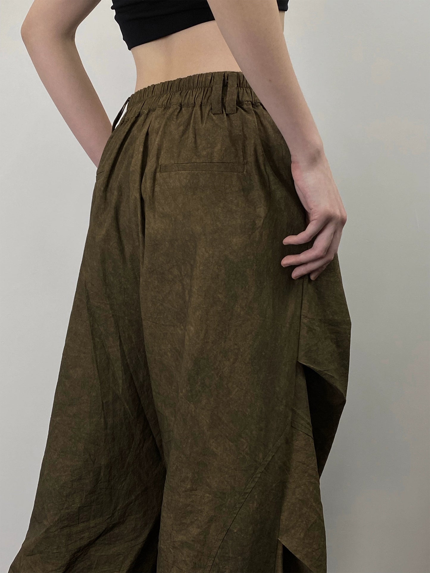 Wide Leg Pants In Classic Vintage Style