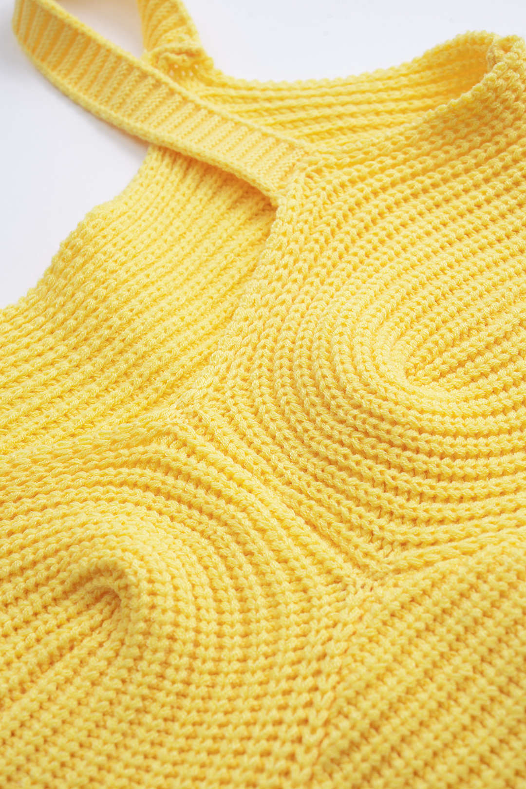 Cable Knit Slip Mini Dress