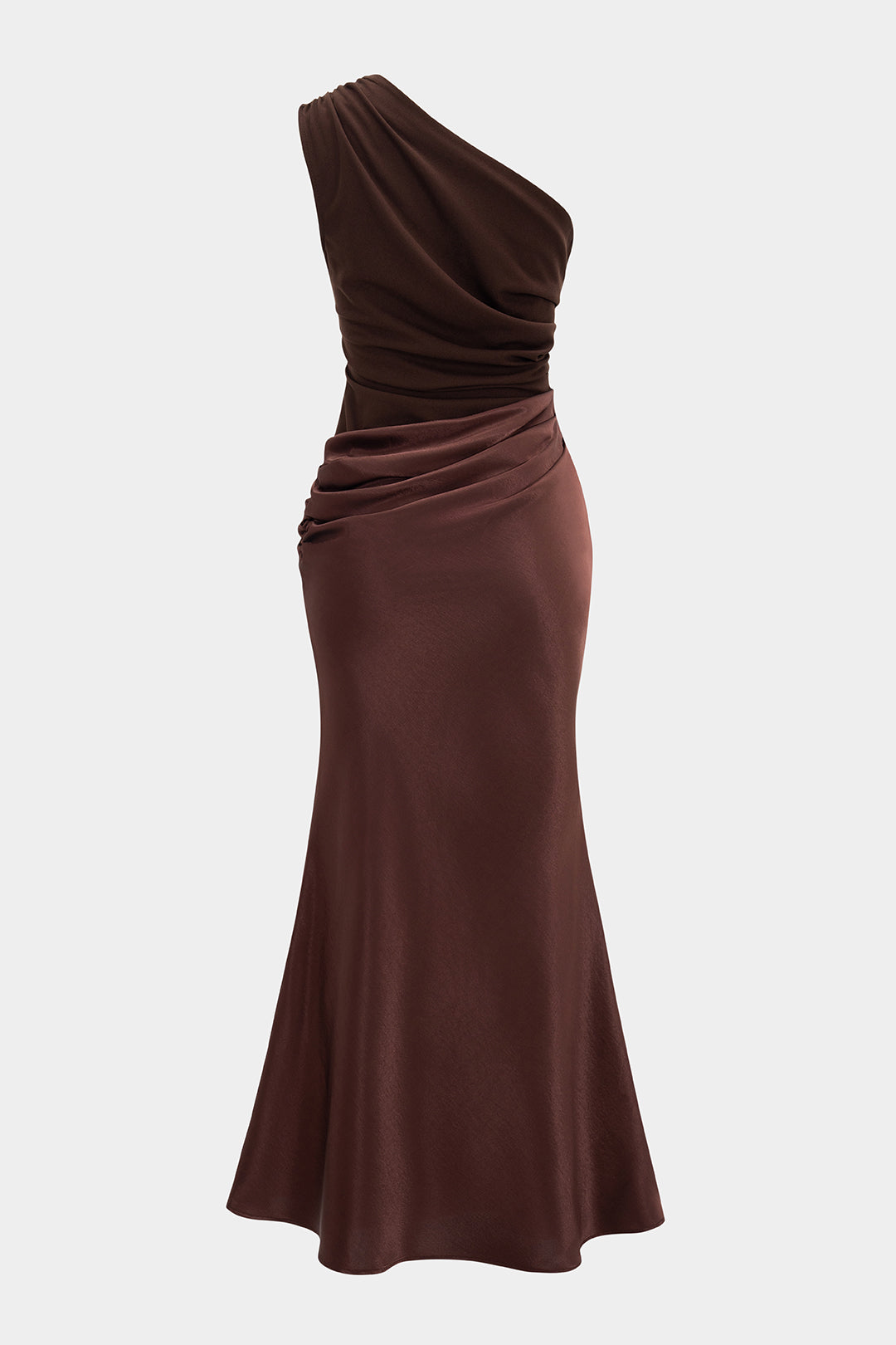 Asymmetrical Sleeveless Maxi Dress