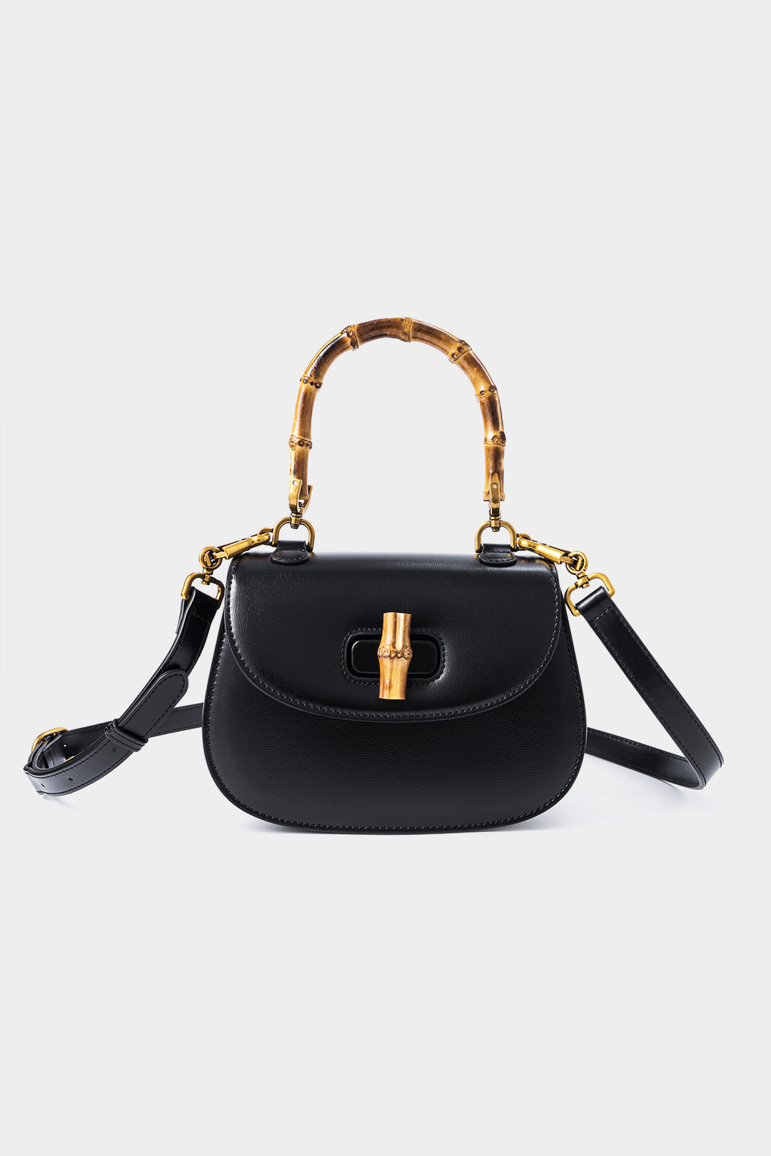 Bamboo Design Cross-Body Bag