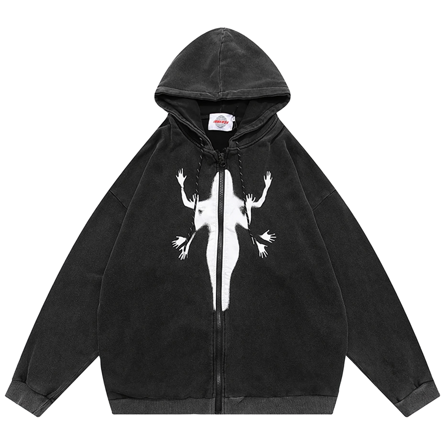 Silhouette Zip Hoodie