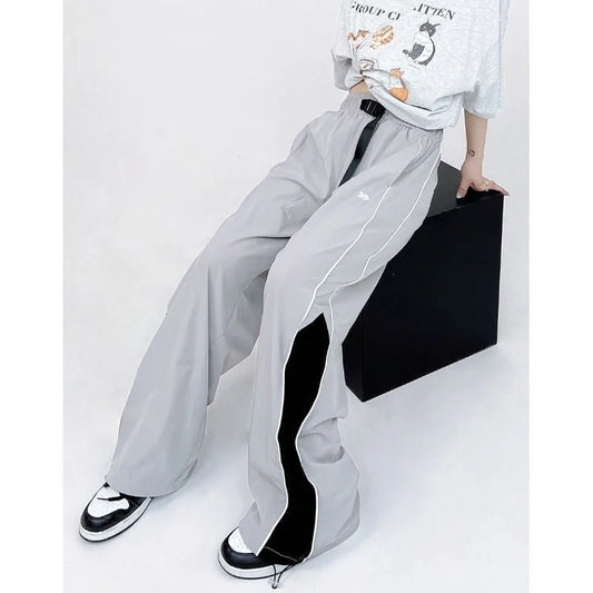 Vintage Jogging Sweatpants Wide Leg Pants