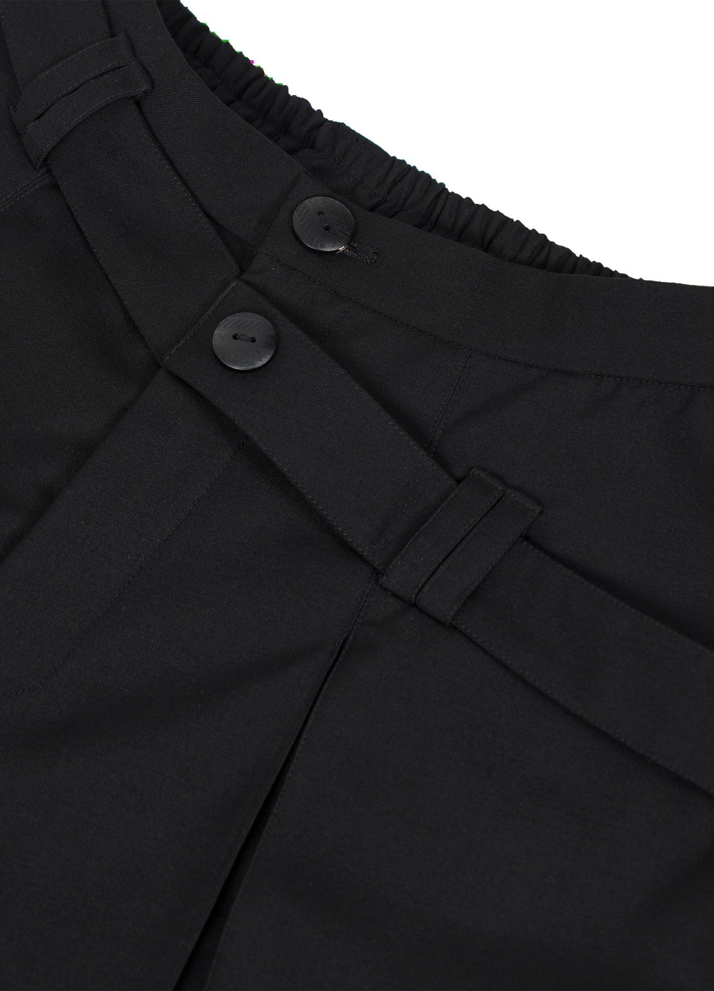 Ultra-Wide Double Waistband Trousers