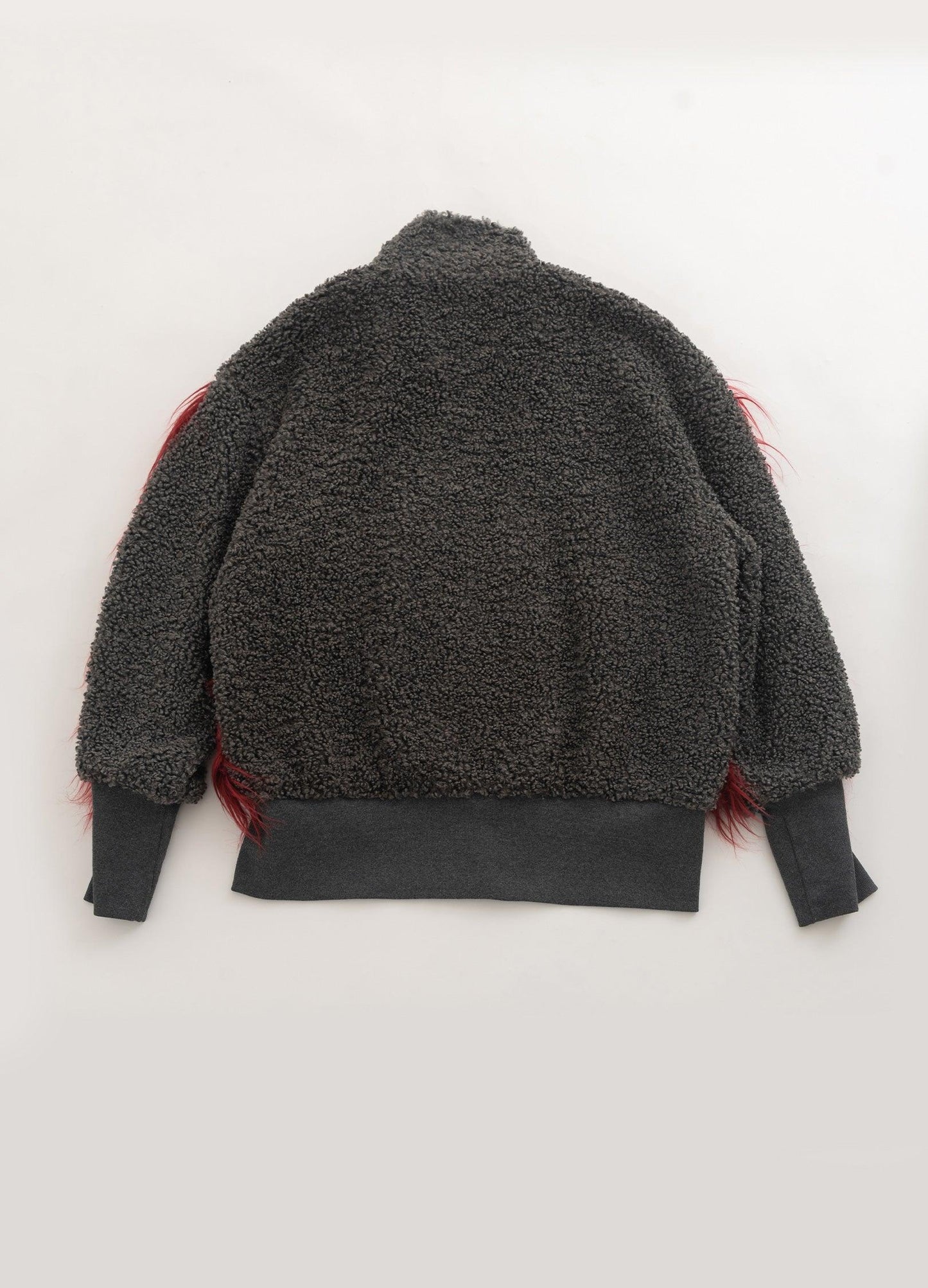 Y2K Harajuku Punk Faux Fur Jacket