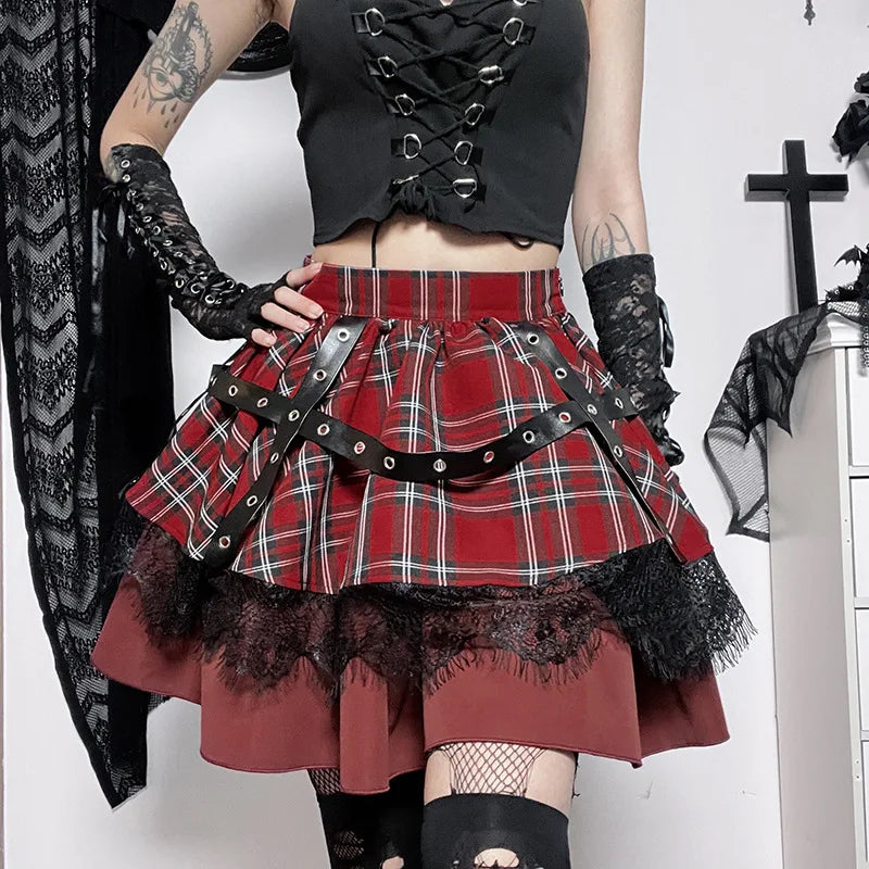 Women's Plaid Skirt