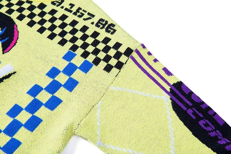Psychedelic Racer Sweater