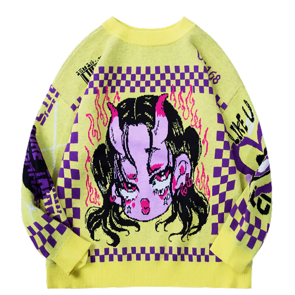 Psychedelic Racer Sweater