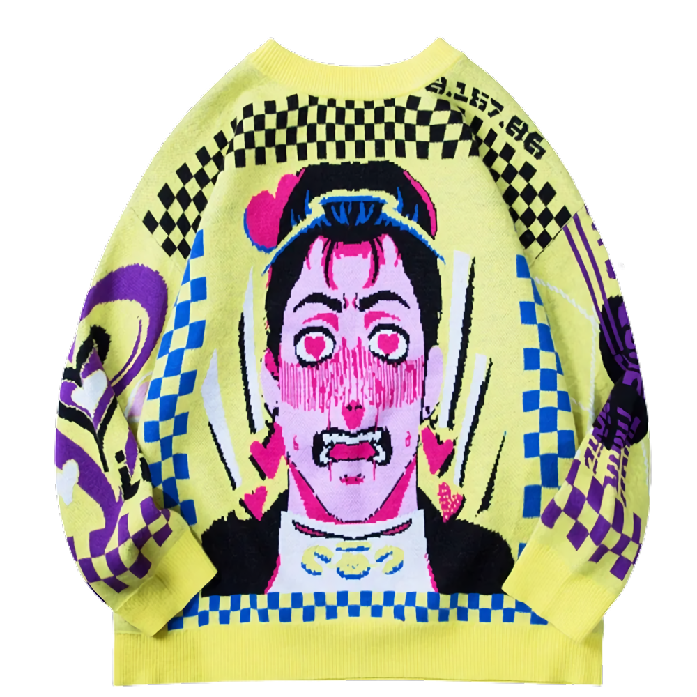 Psychedelic Racer Sweater