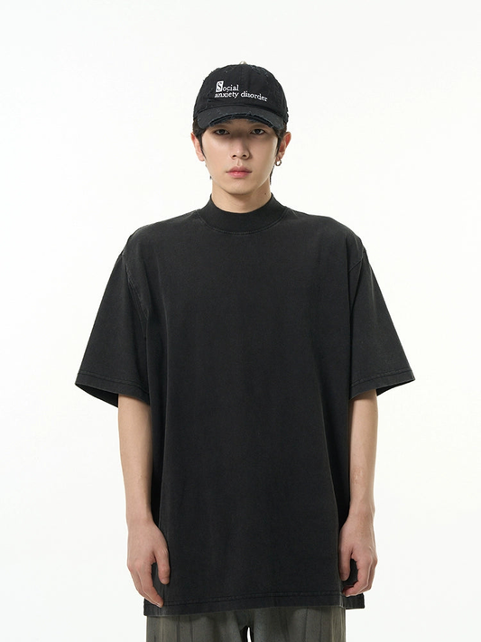 Elevated Essentials High Neck T-Shirt
