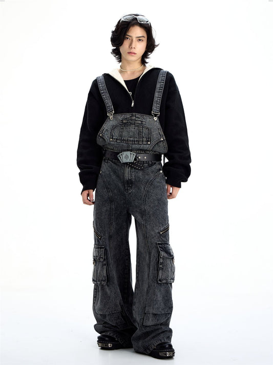 Unisex Denim Jeans Overall