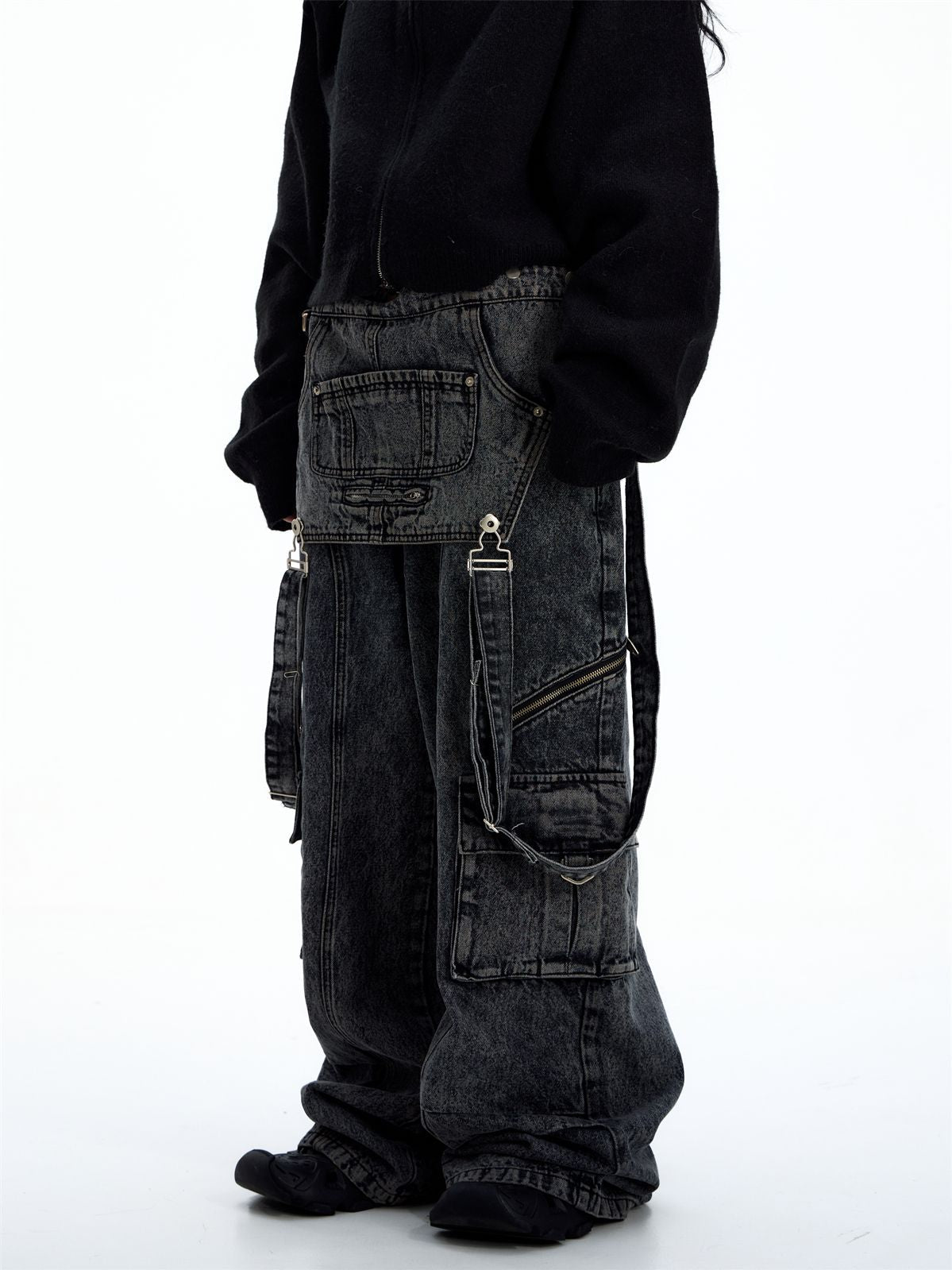 Unisex Denim Jeans Overall