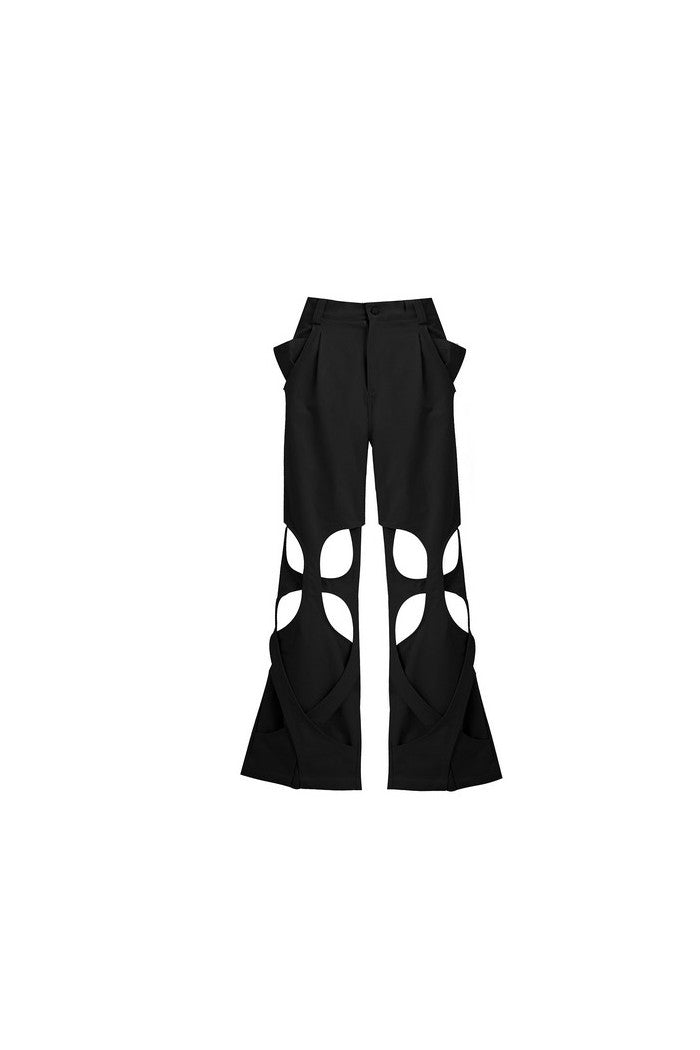 Twisted Loose Deconstructed Trousers