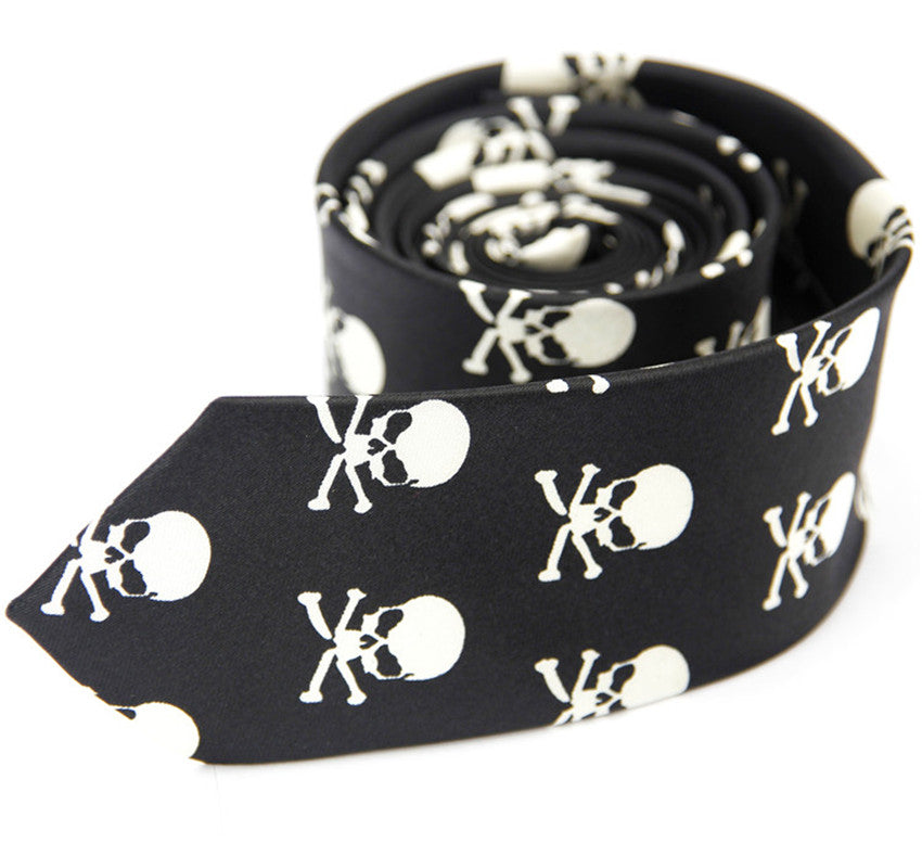 Men's Skull Tie