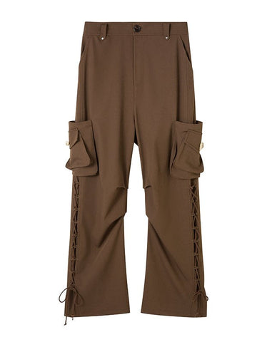 Relaxed Wide-Leg Trousers