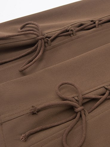 Relaxed Wide-Leg Trousers