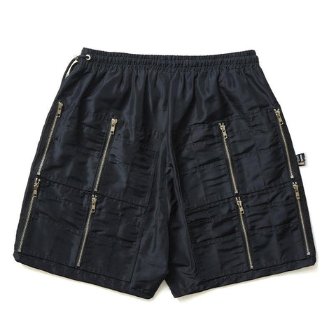 Cargo Shorts With Double Sided Zippers