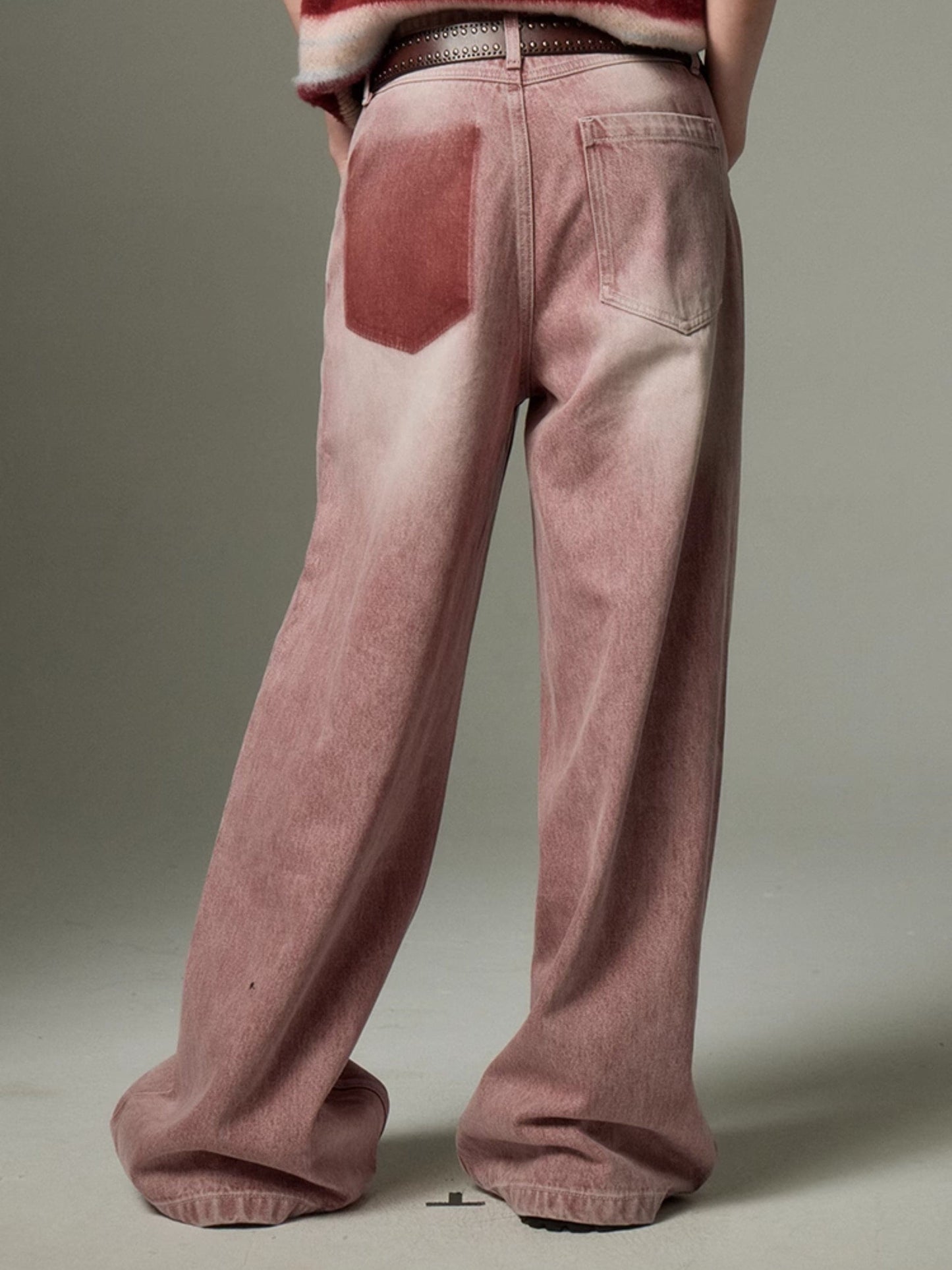 Retro Wide Leg Denim Jeans