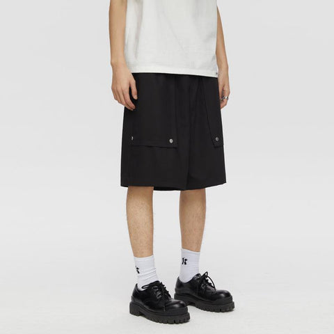 Deconstructed Gartered Shorts