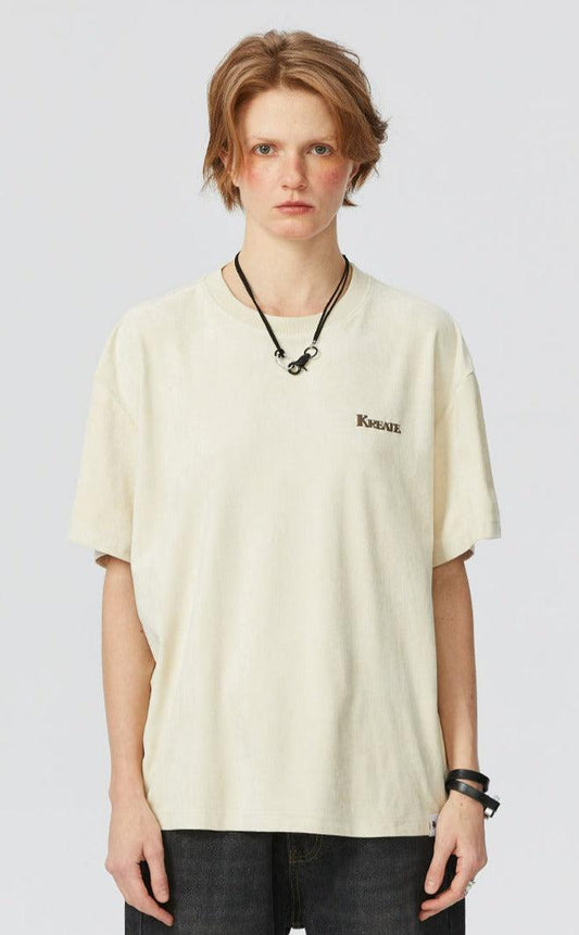 T-Shirt With Basic Embroidered Logo