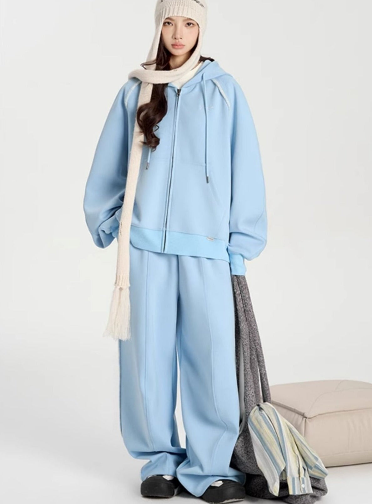 Spring Air Cotton Silhouette Pants