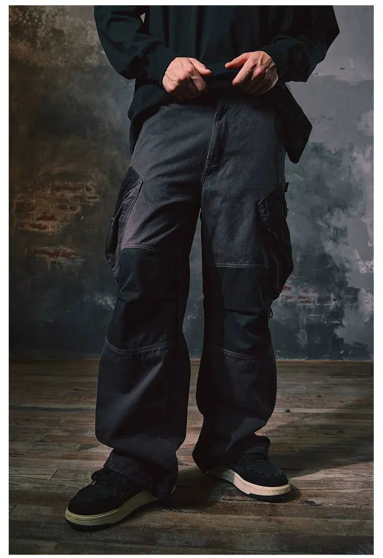 Casual Cargo Pants With Loose Pockets