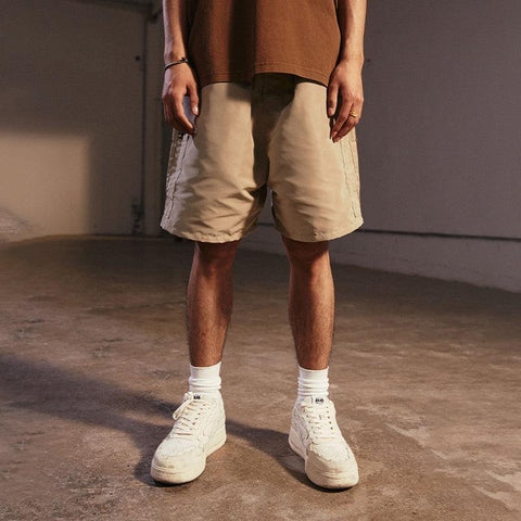 Cargo Shorts With Double Sided Zippers