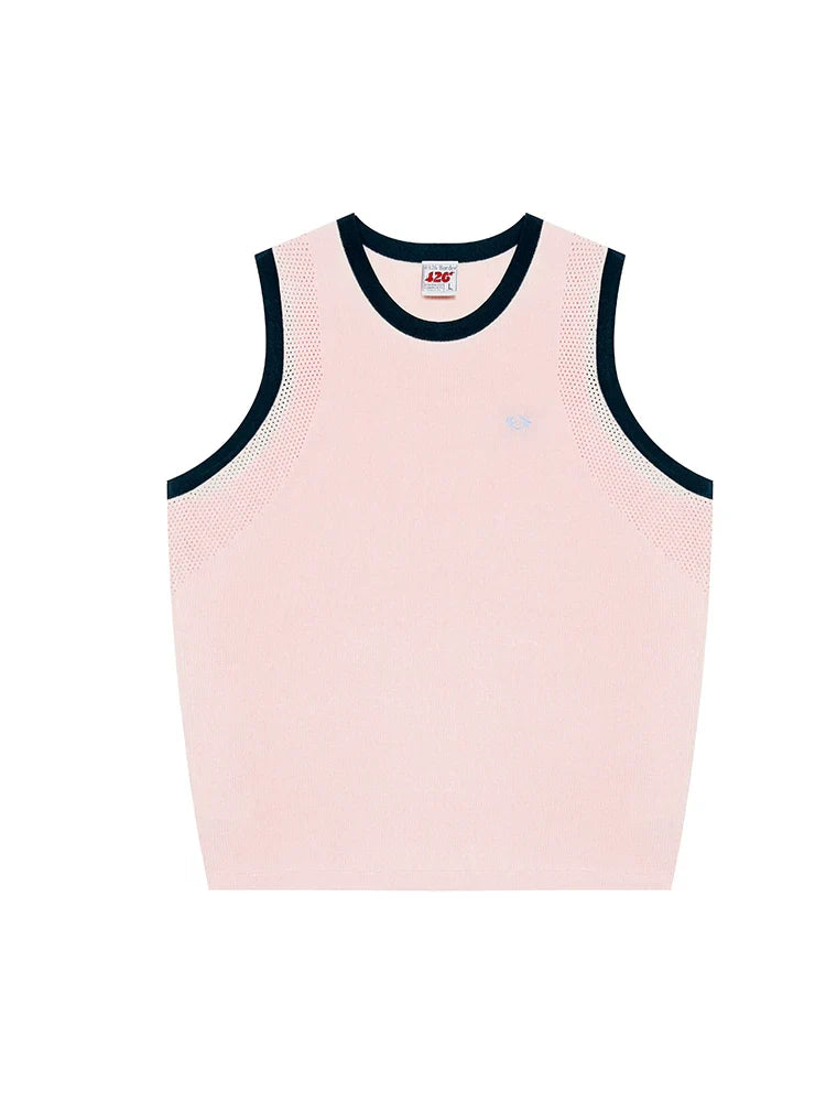 Sports Tank Top With Stitched Details