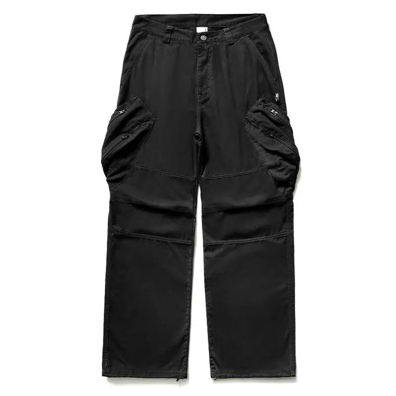 Casual Cargo Pants With Loose Pockets