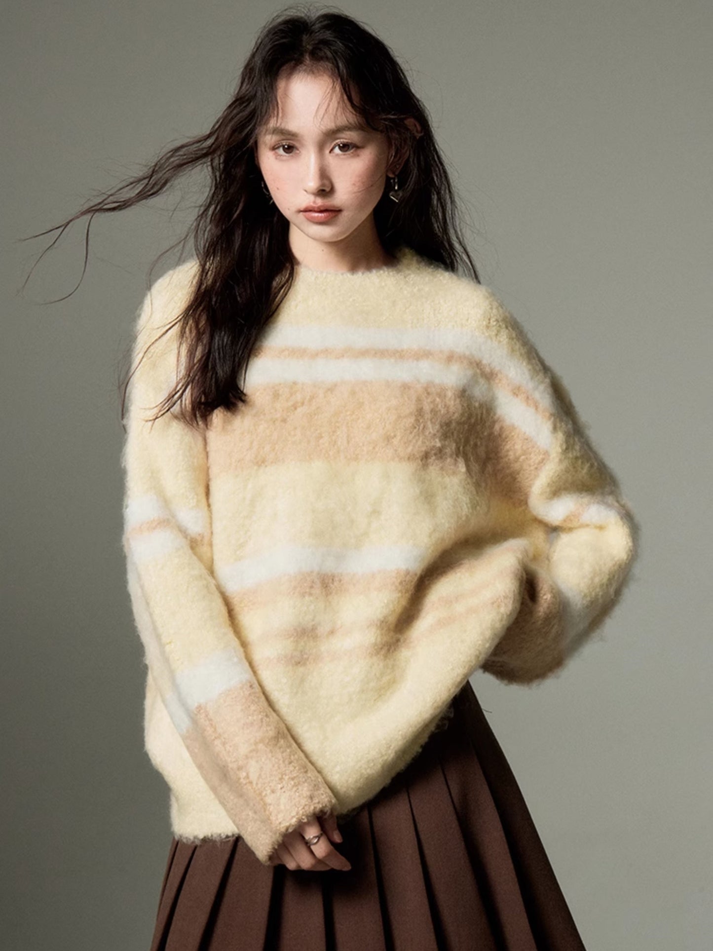 Soft Waxy Loose Sweater