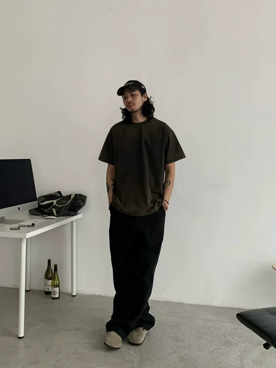 Washed Heavyweight Short Sleeve T-Shirt