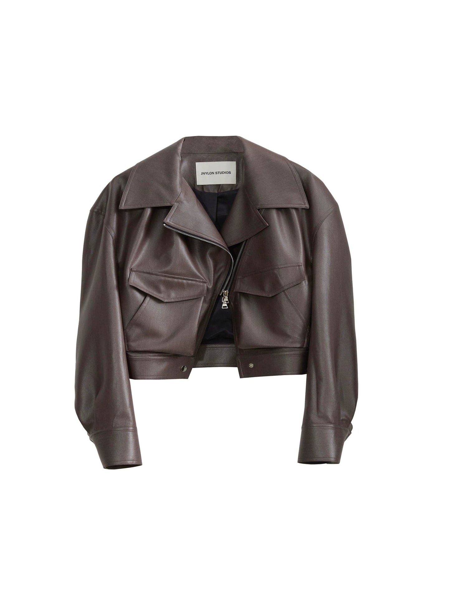 Premium Faux Leather Outerwear Jacket