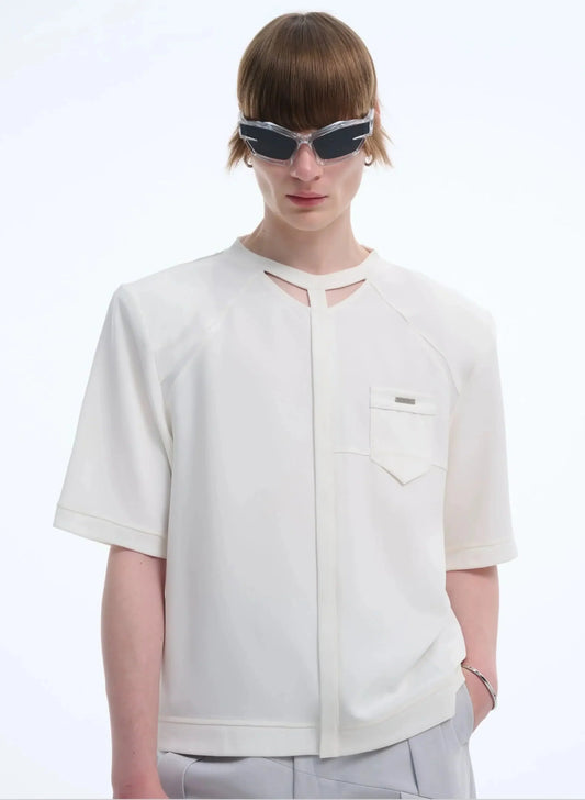 Modern Structured Layer T-Shirt