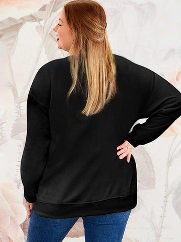 Women's Casual Zipper Pullover Sweatshirt with Long Sleeves