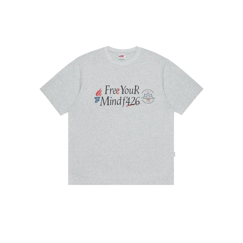 Slogan Print T-Shirt In Relaxed Fit