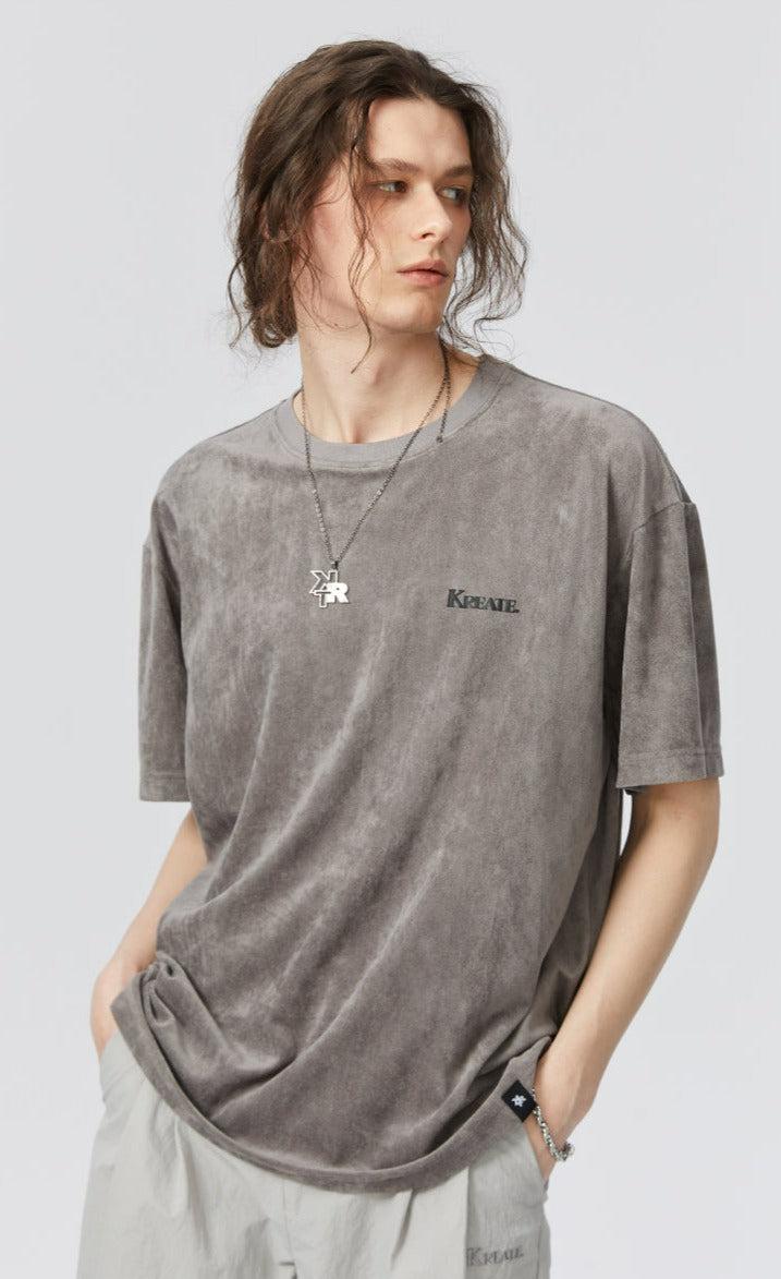 T-Shirt With Basic Embroidered Logo